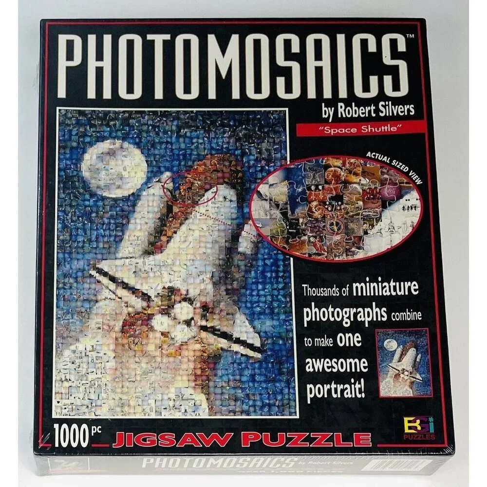 Lot 4 JIGSAW PUZZLES 1000pcs Springbok Photomosaics Puzzlebug Eurographics NIB